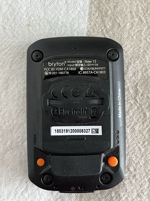Bryton rider 15 licznik rowerowy GPS