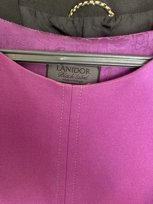 Vestido lanidor 40 jaqueta bordada estilo etnico gabardine cortefiel