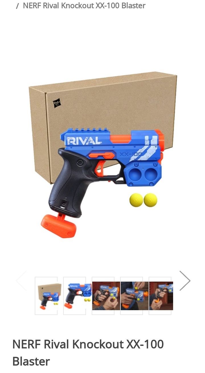 NERF Rival Knockout XX 100 570 .