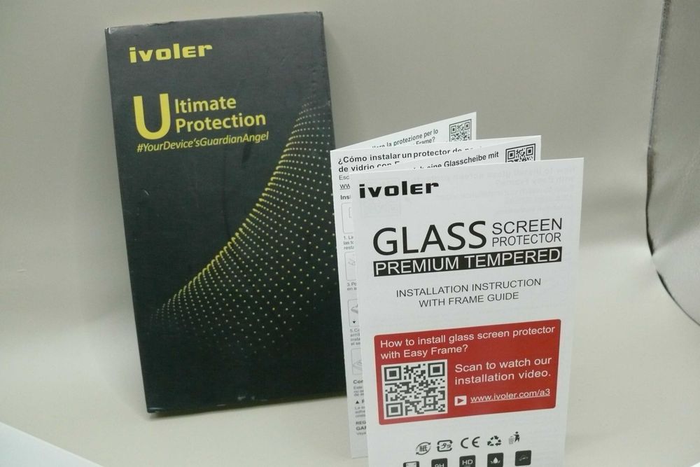 Pack de 3 + 3 Vidro Temperado para Protetor de Ecrã