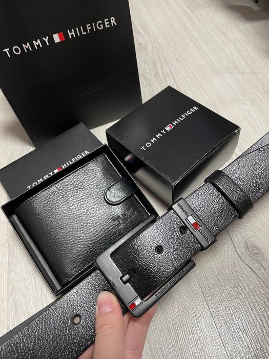 Подарунковий набір Подарочный набор комплект ремінь гаманець ремень