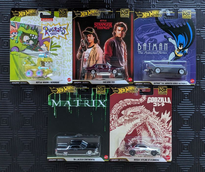 Hot wheels nissan skyline r34 ferrari f50 porsche bmw f90 e34 e39 e46