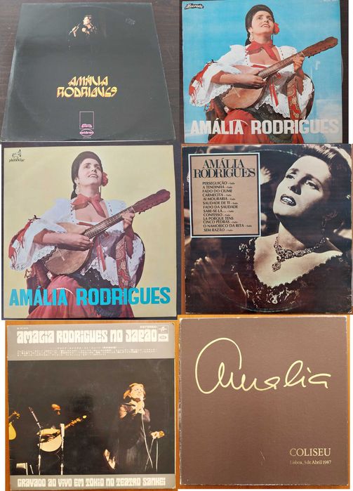 vinil + cd + dvd: Amália Rodrigues