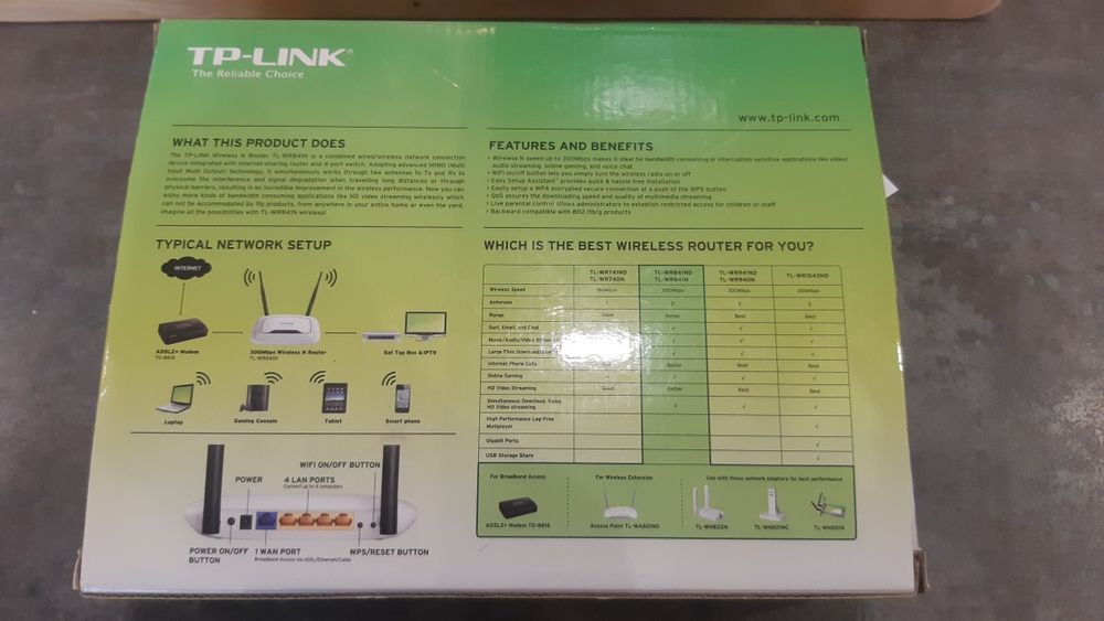 Router TP link 300 mbps ZAMIANA :]