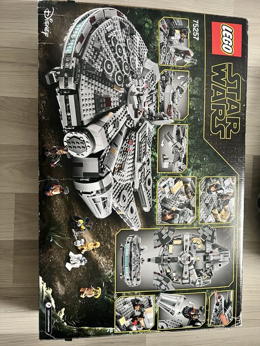 LEGO Star Wars 75257 Sokół Millennium - BEZ FIGUREK