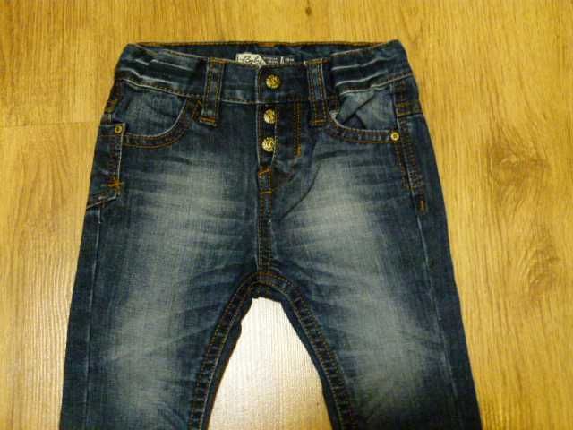 rozm 68 Mayoral spodnie jeans ciemne