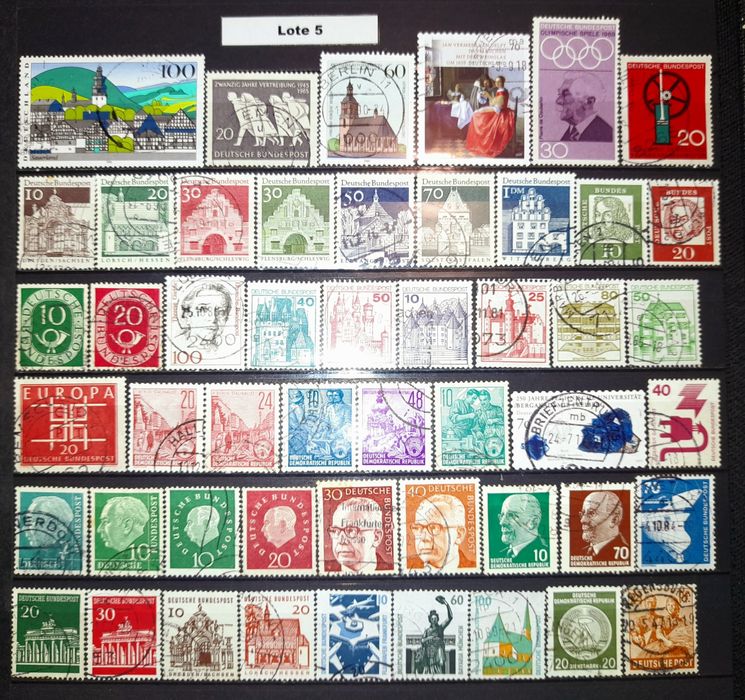 Vários Lotes - 50 Selos Alemanha