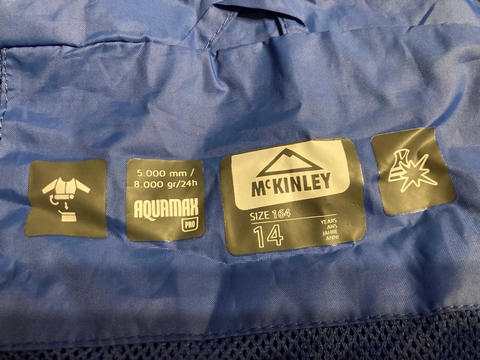 kurtka McKinley AQUAMAX 164 z membraną nowa
