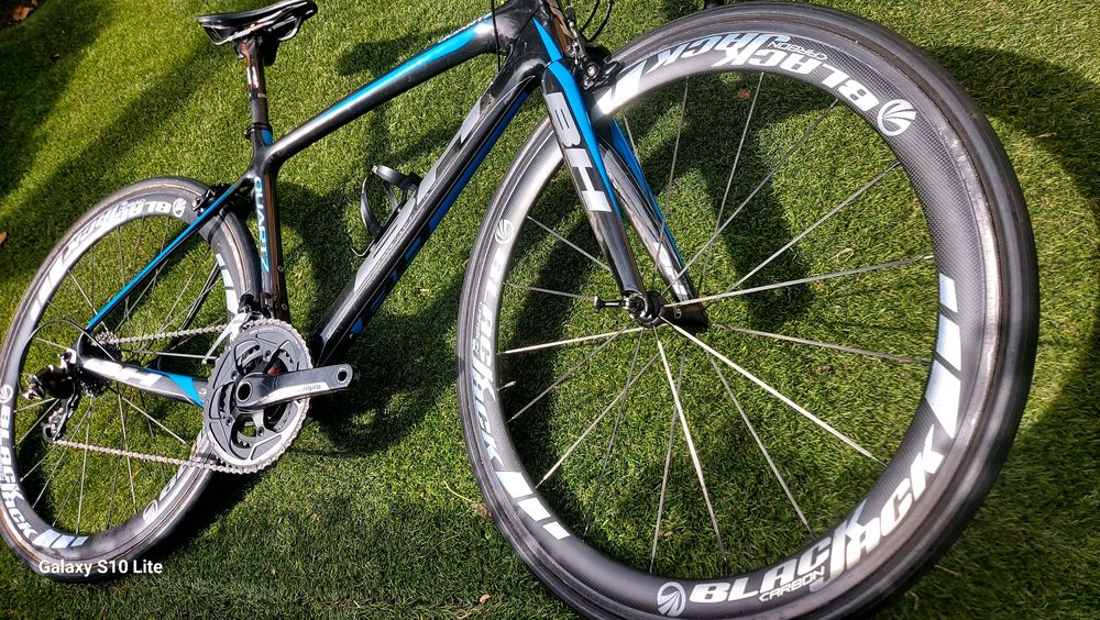 Rodas Blackjack Carbono 50mm - Excelente Estado