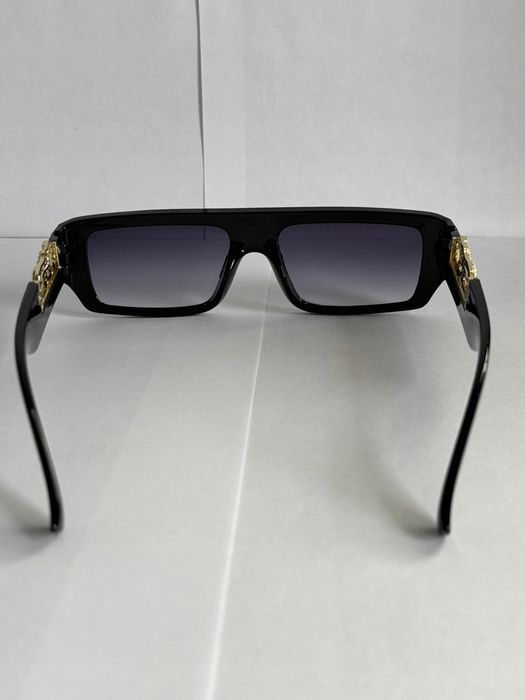 Eleganckie Okulary przeciwsłoneczne Jaguar Luksusowe Czarne