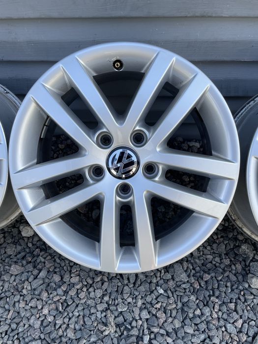 Комплект оригінальних титанових дисків Volkswagen 5/112 R16 5*112 16 Seat Skoda Audi