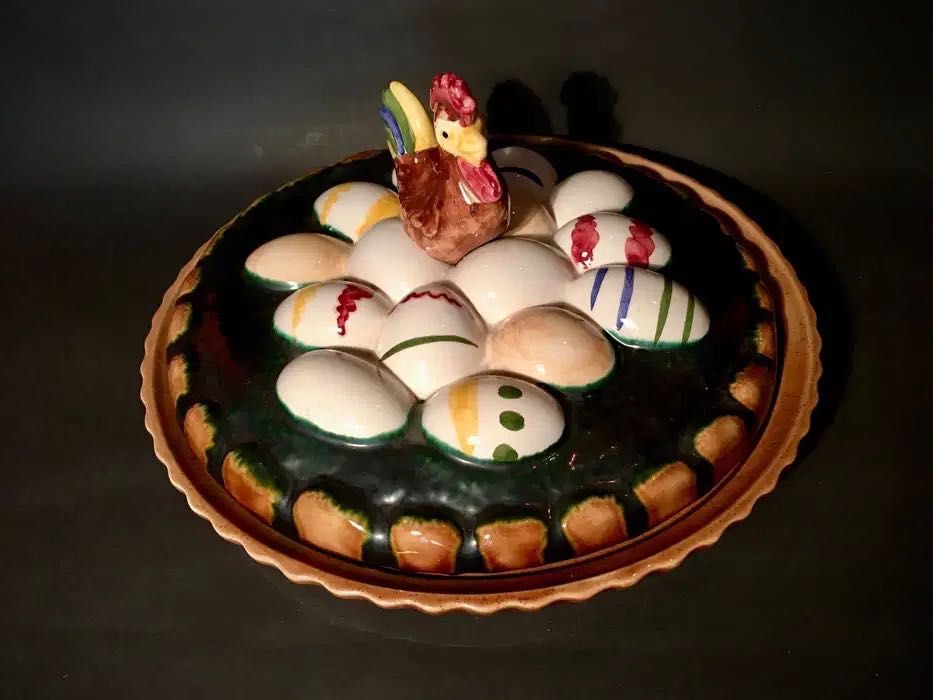 TRAVESSA RÚSTICA (com tampa) - sem uso - 31 x 16,5 cm/s