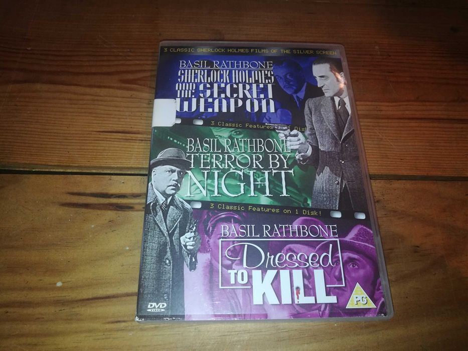 Basil Rathbone (3 Filmes)	DVD