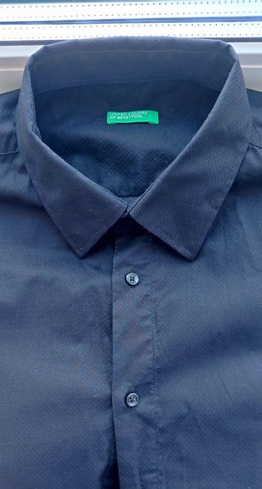 Рубашка НОВАЯ Benetton L