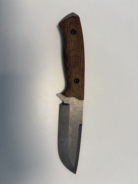 Nóż LKW Hundur Custom Micarta bushcraft survivalowy do lasu biwak do plecaka edc