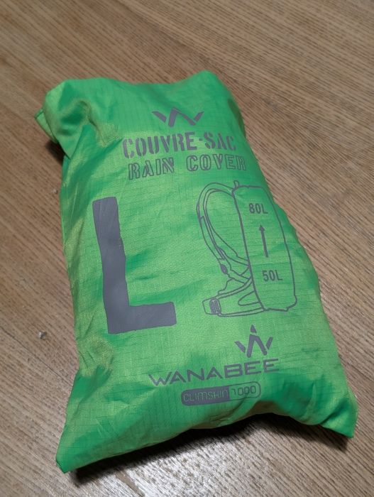 Pokrowiec przeciwdeszczowy na plecak  Wanabee rozm. L