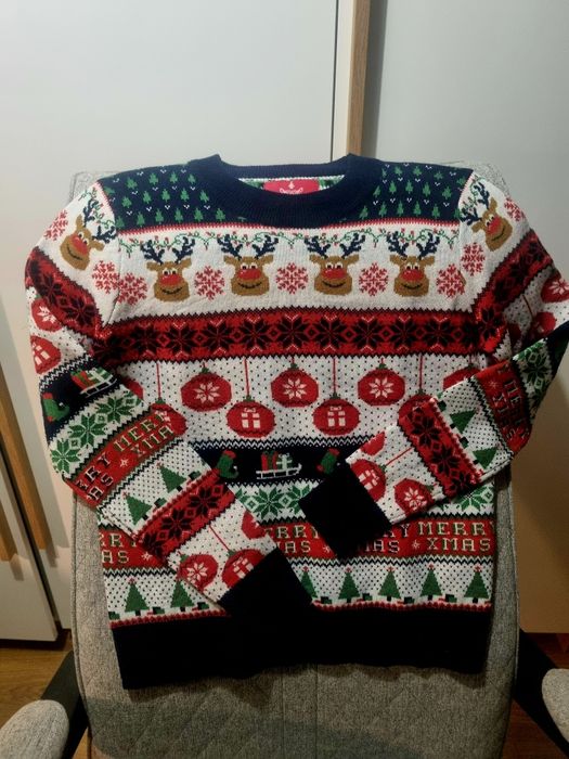 Sweter świąteczny damski
