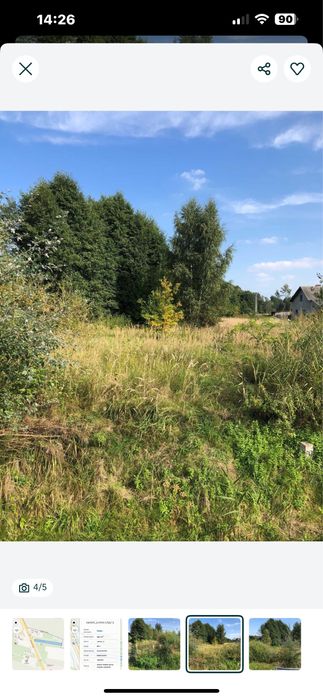 Działka 5000m2, Sucha gmina Białobrzegi