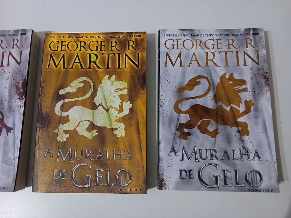 Coleção de livros As Crónicas de Gelo e Fogo