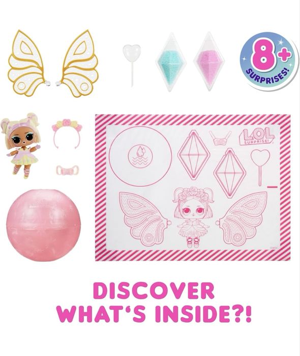 L.O.L. Surprise! Fairies Tots Dolls with Make-Your-Own Fairy