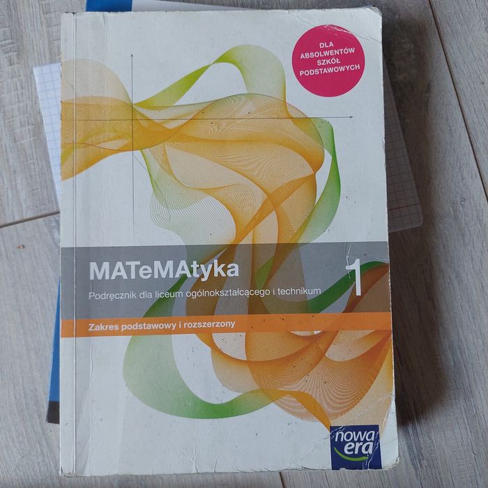 Książka do liceum i technikum matematyka klasa 1