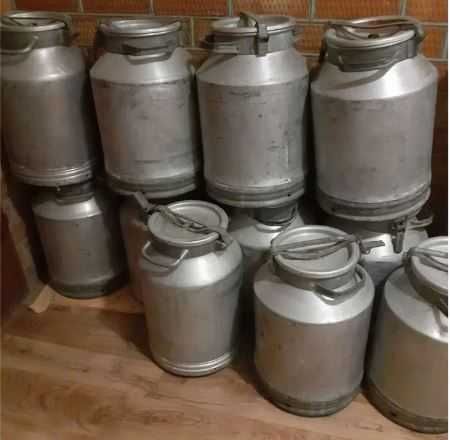 Продам алюмінієві харчові бідони 40 л