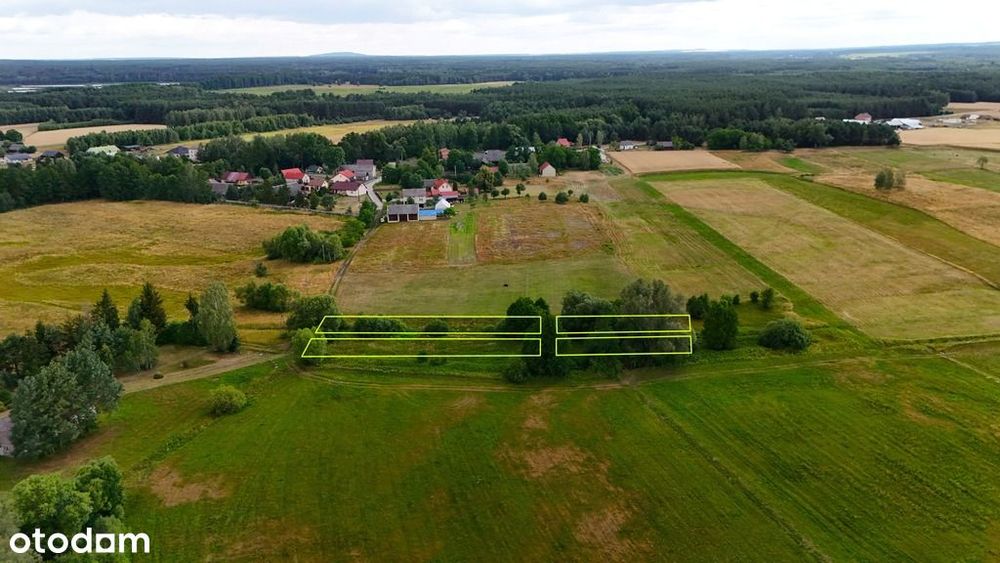 Działki rekreacyjne wśród zieleni - Widok 2