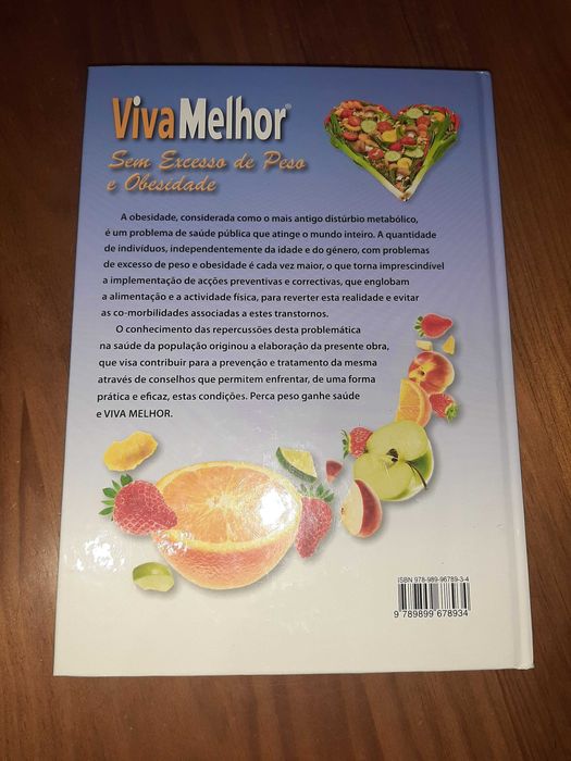 Conjunto de livros sobre dietas, alimentos, receitas