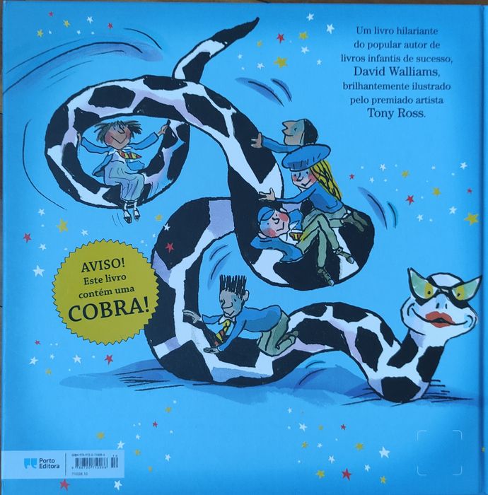Livro "Está uma cobra na minha escola!"