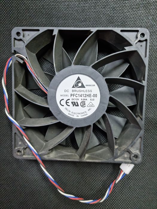 Вентилятор кулер cooler новые, БУ для Avalon Ebit Innosilicon Zig 14см