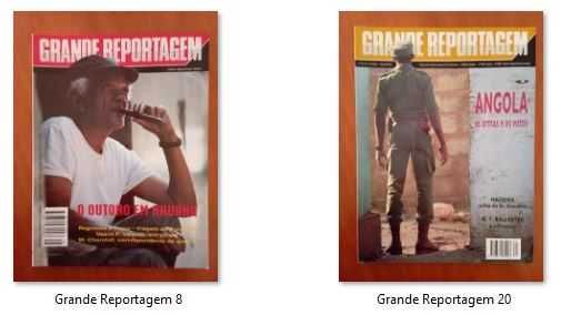 Revistas de informação e fotografia