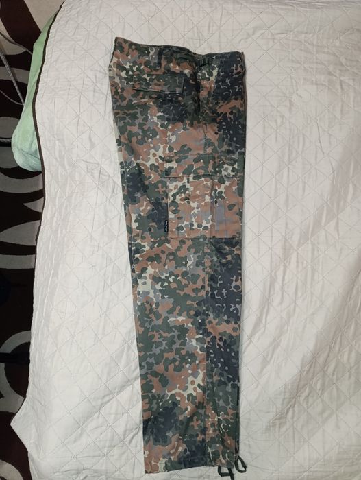 Камуфляжные Брюки рейнджер Mil-Tec BDU flecktarn XL 54