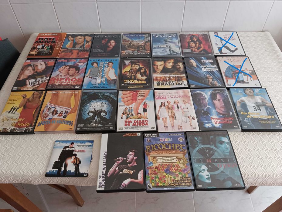 Vários filmes novos originais