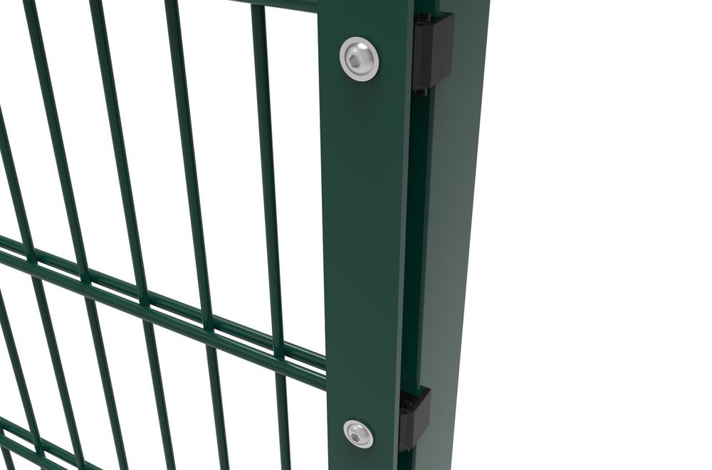 Panel ogrodzeniowy 2D mata 163 cm RAL6005 zielony ocynk drut 6/5/6