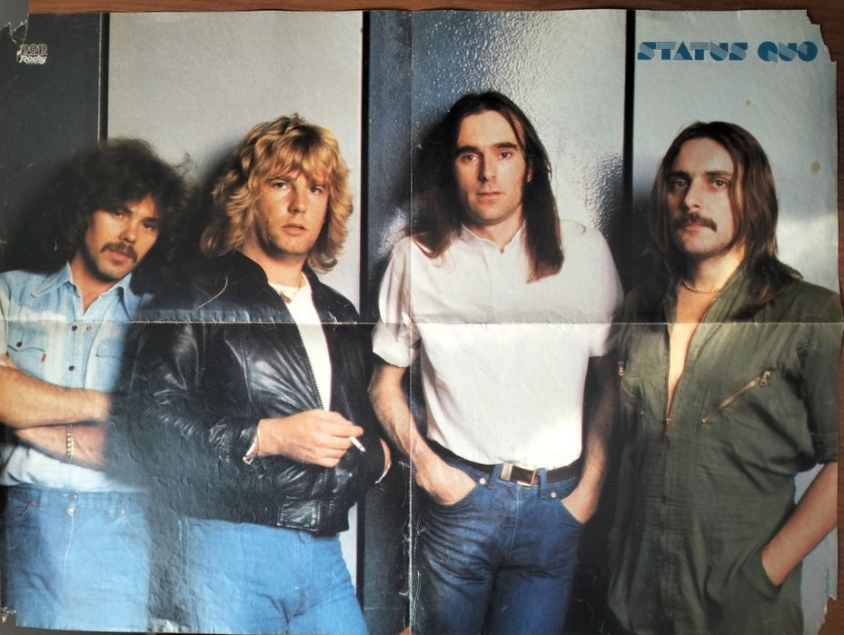 Antigo poster Status Quo