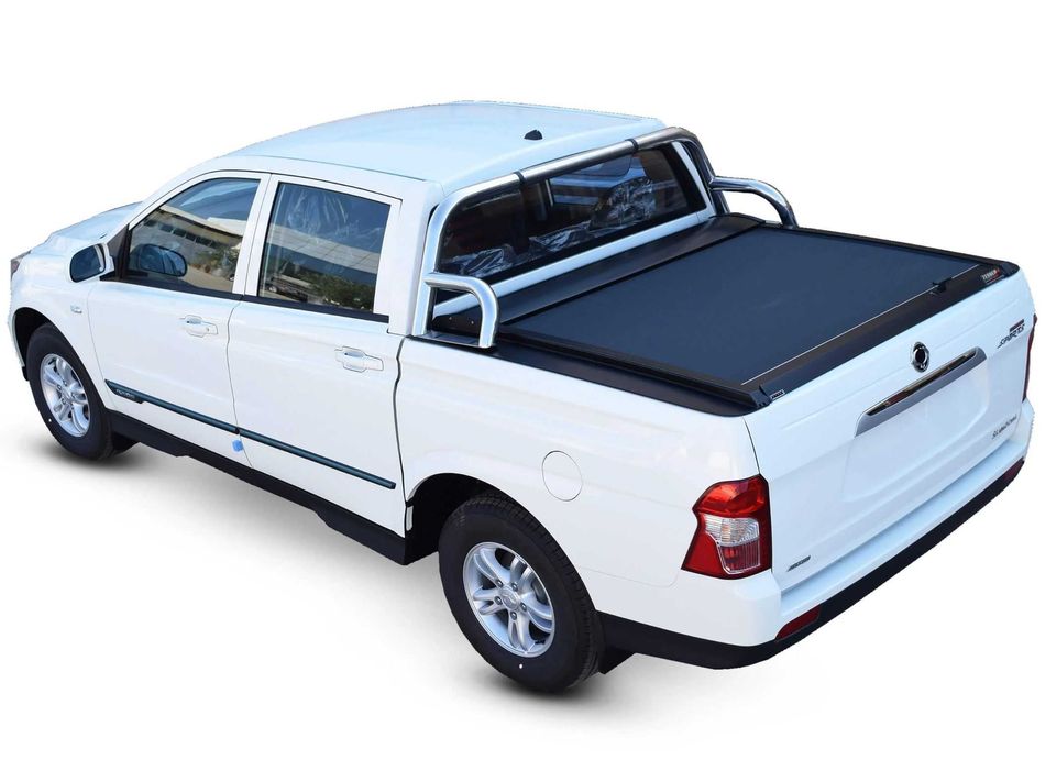 Orurowanie Paki Srebrne Chrom Simple Rollbar Pick-Up 4x4 Zabudowa