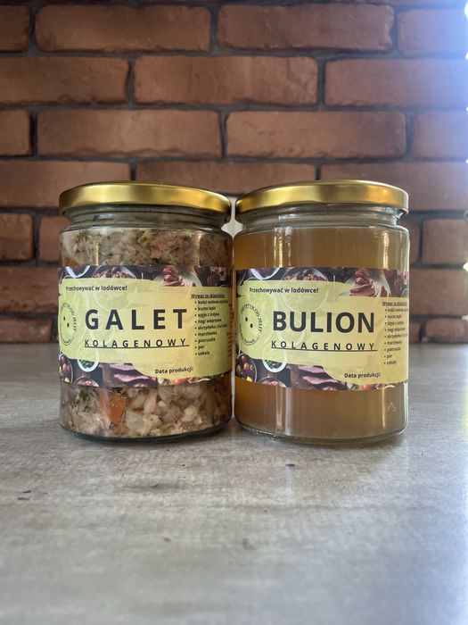 Bulion kolagenowy domowy 5x540ml
