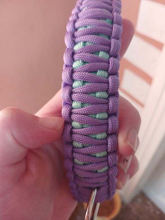 Нашийник для собак з паракорду