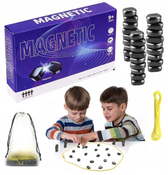 Gra Magnetic Magnets Magnetyczne Kamienie 30 szt