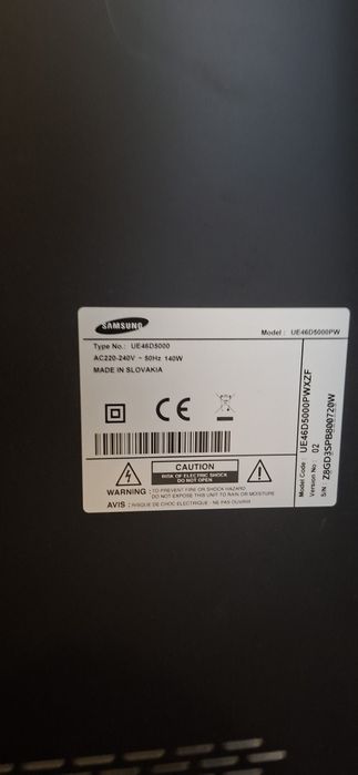 Telewizor Samsung UE46D5000PW 46 cali