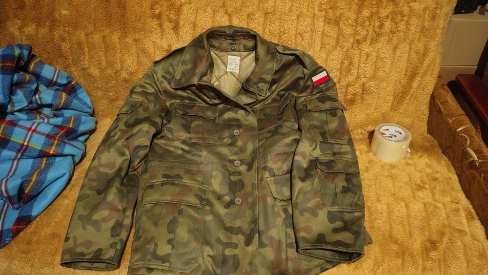 kurtka zimowa wojskowa  z podpinka 130 MON