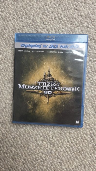 Trzej Muszkieterowie blu ray 3D