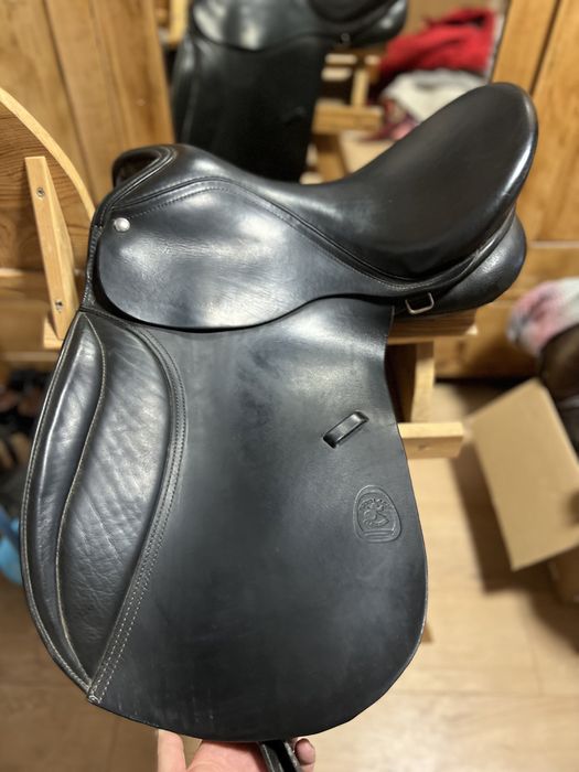 Siodło Pleszew  ,kompletne ,100 % skóra zadbane