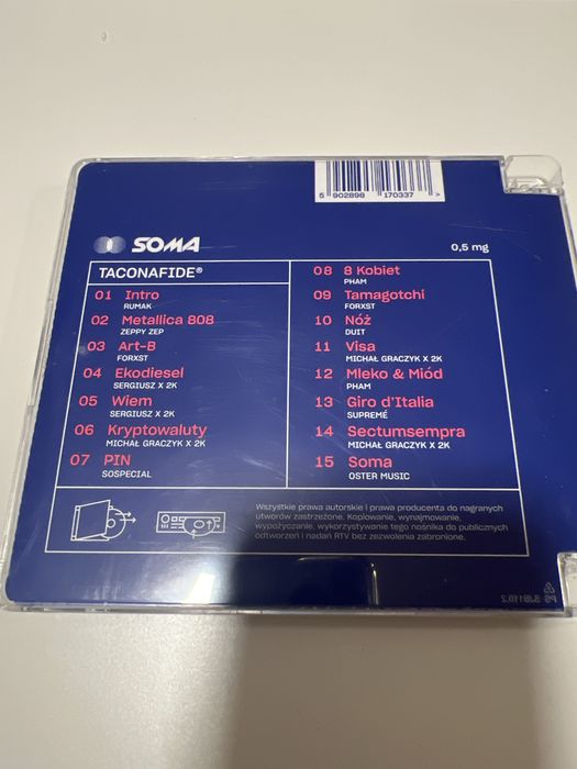 Taconafide SOMA cd