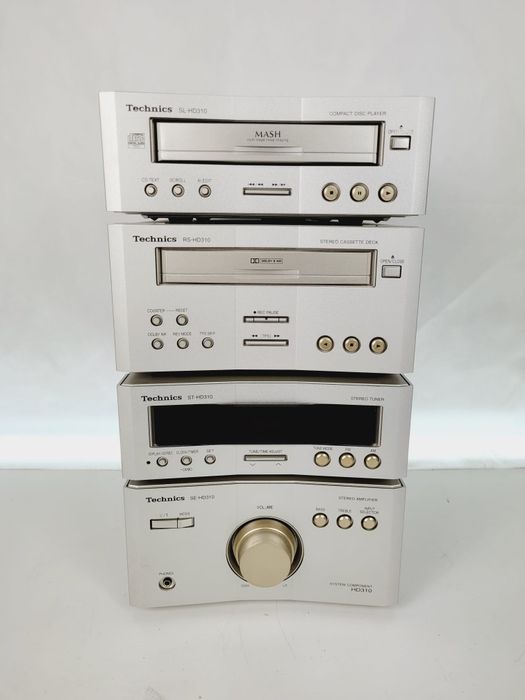Technics HD 300 SPRAWNA wieża wzmacniacz cd deck tuner