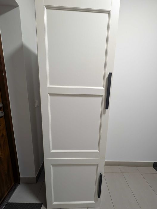 IKEA regał + drzwiczki, nowe uchwyty 60x40x193cm