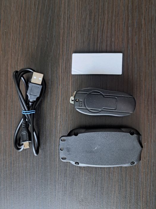 Alarm rowerowy z pilotem ładowany USB