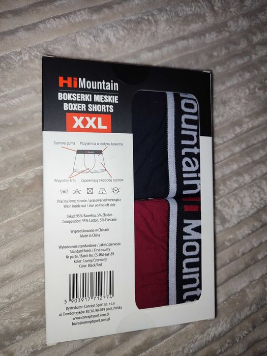 Bokserki Hi Mountain XXL