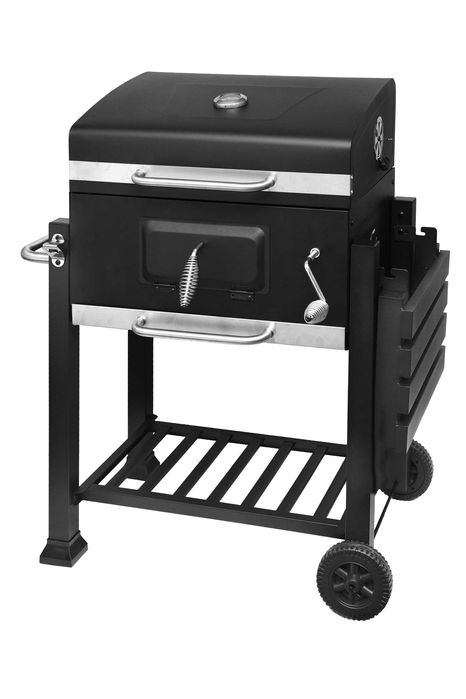 Duży Grill Węglowy XXL - Żeliwny Ruszt!