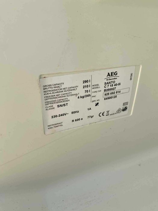 Estantes e Gavetas Frigorífico AEG Electrolux Santo